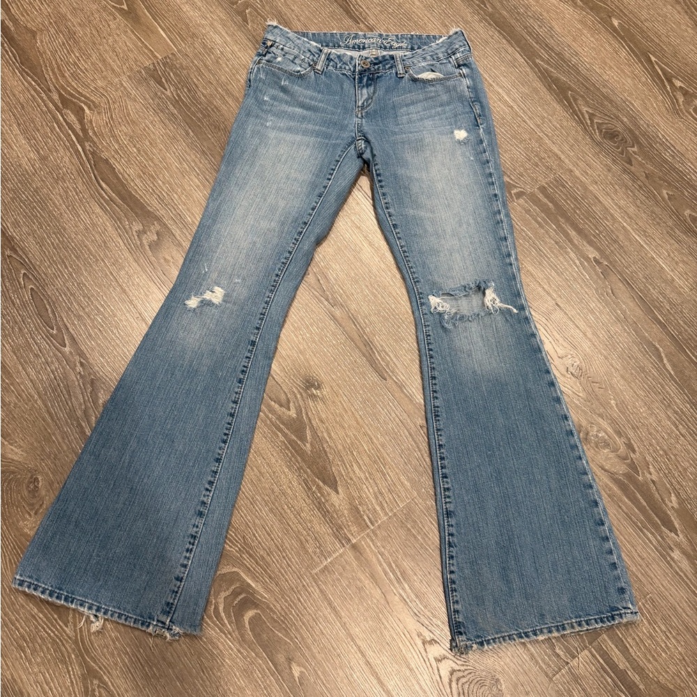 American Eagle Real Flare jeans size 4 long